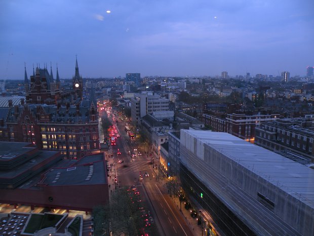  Euston road de nuit